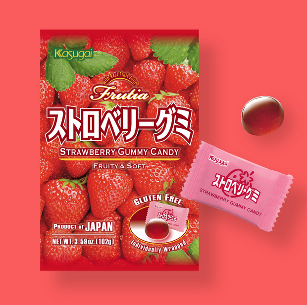 Japanese Strawberry Gummy