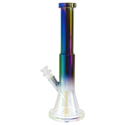 QOB Black Obsidian Dual Use Water Pipe - 14 in.