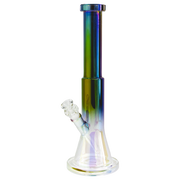 QOB Black Obsidian Dual Use Water Pipe - 14 in.