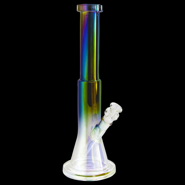 QOB Black Obsidian Dual Use Water Pipe - 14 in.