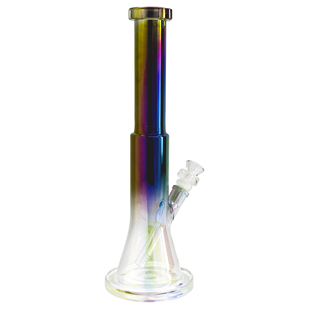 QOB Black Obsidian Dual Use Water Pipe - 14 in.