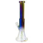 QOB Black Obsidian Dual Use Water Pipe - 14 in.