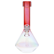 QOB Rose Quartz Dual Use Water Pipe - 12 in.