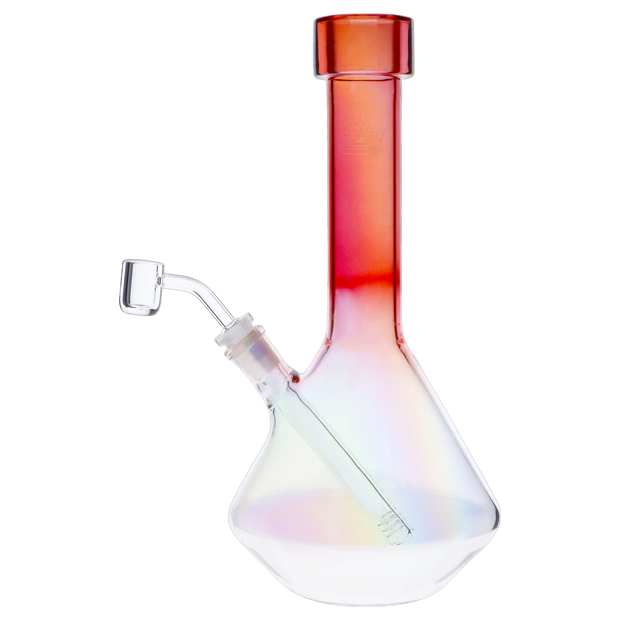 QOB Rose Quartz Dual Use Water Pipe - 12 in.