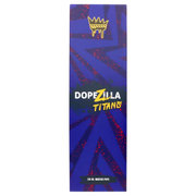 Dopezilla Titans Cronus Water Pipe Dark Blue 20 in.