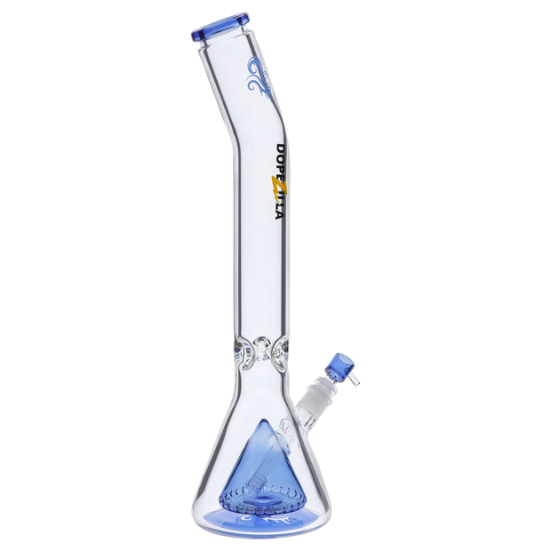 Dopezilla Titans Oceanus Water Pipe Light Blue 18 in.