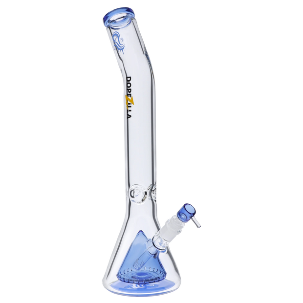 Dopezilla Titans Oceanus Water Pipe Light Blue 18 in.