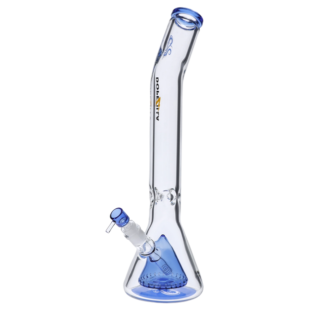 Dopezilla Titans Oceanus Water Pipe Light Blue 18 in.