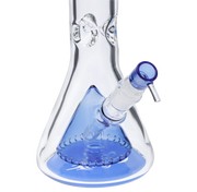 Dopezilla Titans Oceanus Water Pipe Light Blue 18 in.