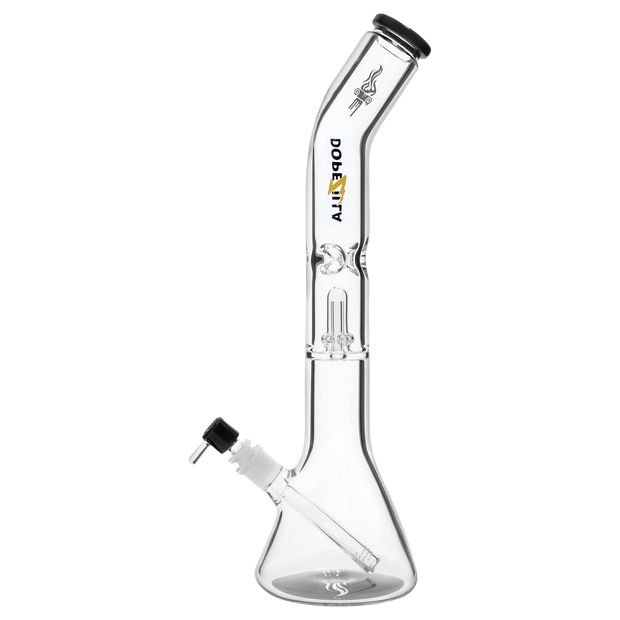 Dopezilla Titans Promethus Water Pipe Black 18 in.