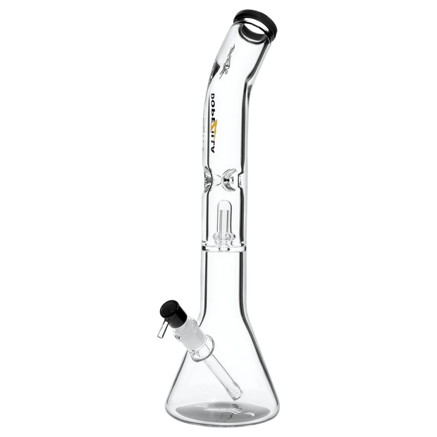 Dopezilla Titans Promethus Water Pipe Black 18 in.