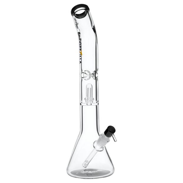 Dopezilla Titans Promethus Water Pipe Black 18 in.