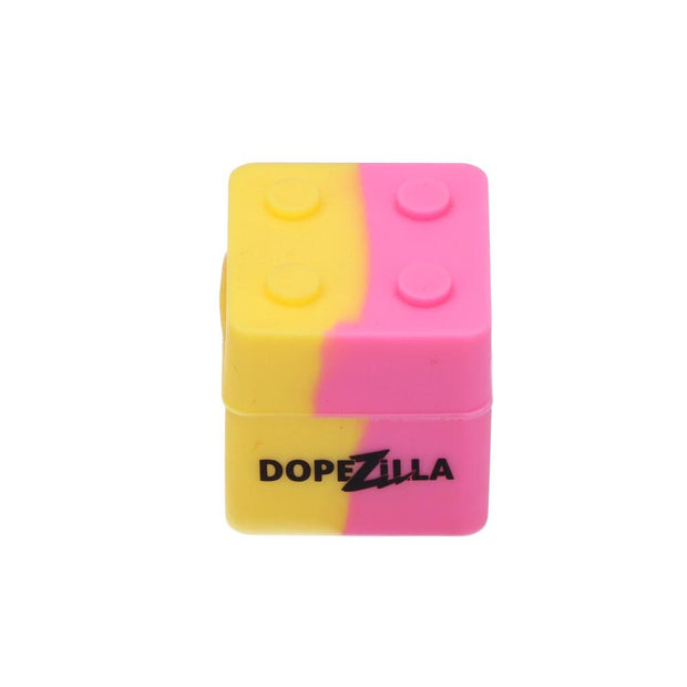 Title: Dopezilla 30mm Lego Cube Silicone Stash Jar 25/Jar