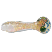 Valiant Gold Twisty Spoon Pipe - 5 in.