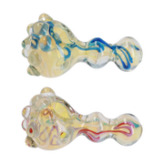 Valiant Multi-Marble Spoon Pipe - 4.5 in.