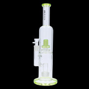 Valiant Dual Perc with Color Accents Water Pipe - 15 in.