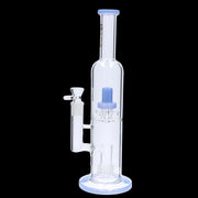 Valiant Dual Perc with Color Accents Water Pipe - 15 in.