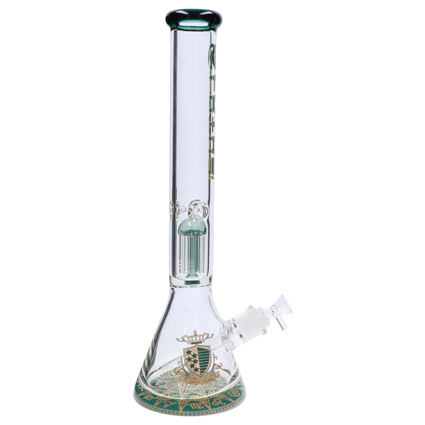 9mm Lotus Water Pipe with Tree Perc - 18 in.