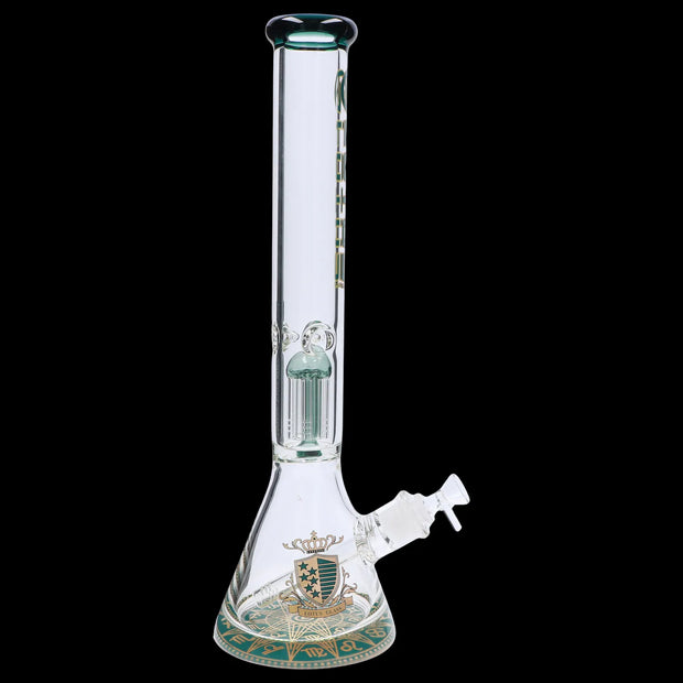 9mm Lotus Water Pipe with Tree Perc - 18 in.