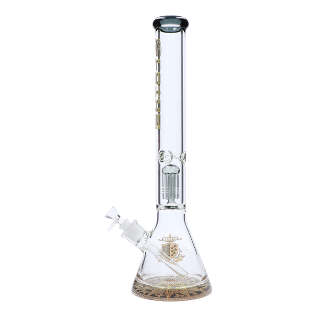 9mm Lotus Water Pipe with Tree Perc - 18 in.