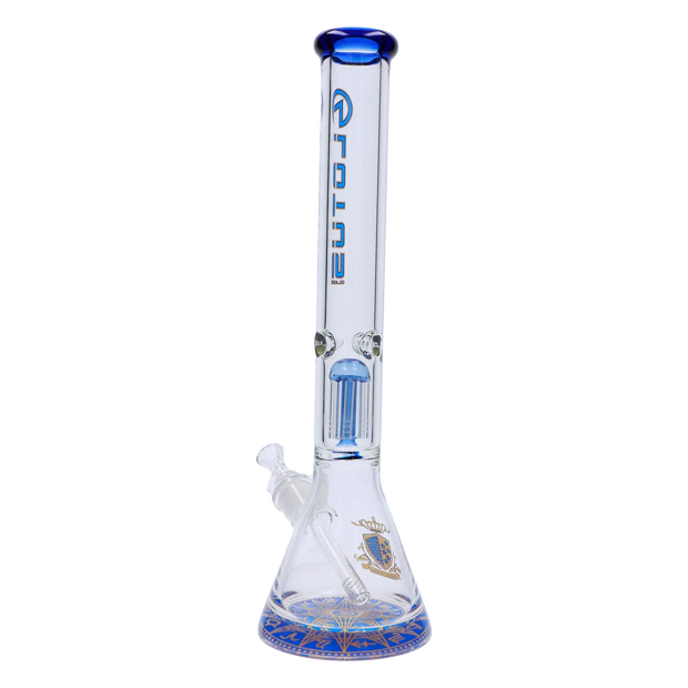 9mm Lotus Water Pipe with Tree Perc - 18 in.