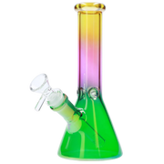 Valiant Electroplated Beaker Water Pipe - 8 in.