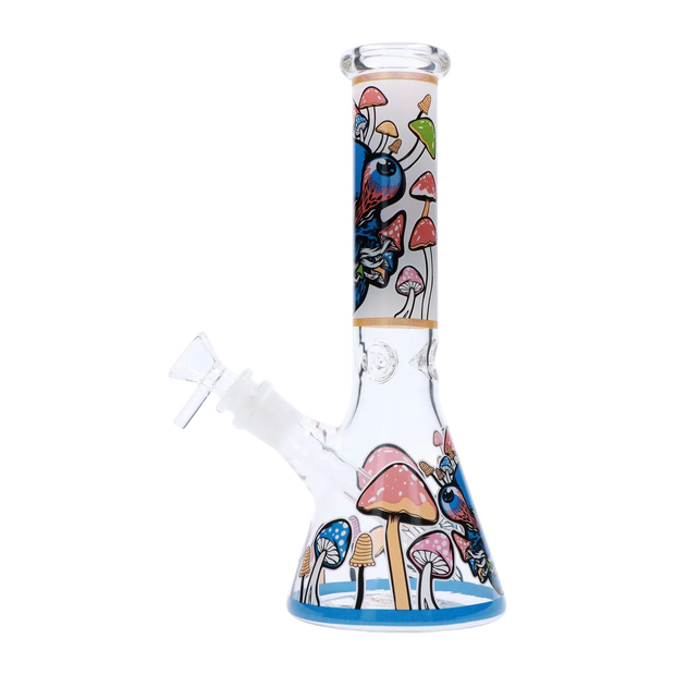 Valiant Mushroom Design Water Pipe - 10 in.