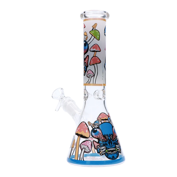 Valiant Mushroom Design Water Pipe - 10 in.