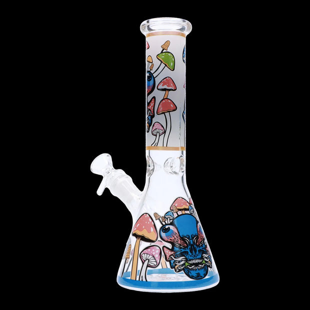 Valiant Mushroom Design Water Pipe - 10 in.