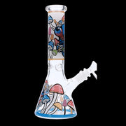 Valiant Mushroom Design Water Pipe - 10 in.