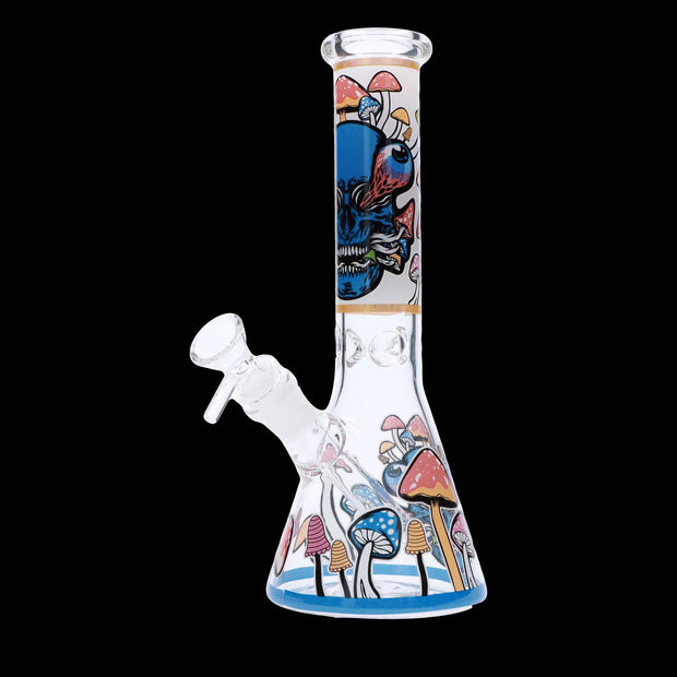 Valiant Mushroom Design Water Pipe - 10 in.