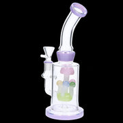 Valiant Multi-Mushroom Perc Water Pipe - 9 in.