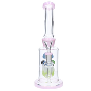 Valiant Multi-Mushroom Perc Water Pipe - 9 in.