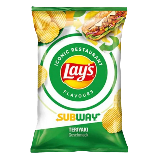 Lay's Chips - Iconic Restaurant Flavors - Subway Teriyaki Geschmack