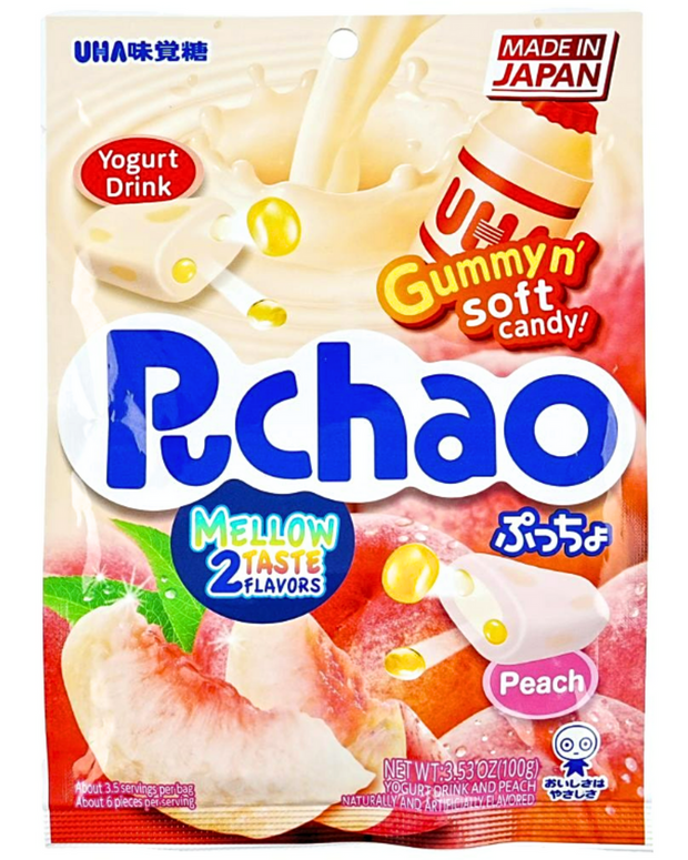 Puchao Chewy Candy - Yogurt & Peach