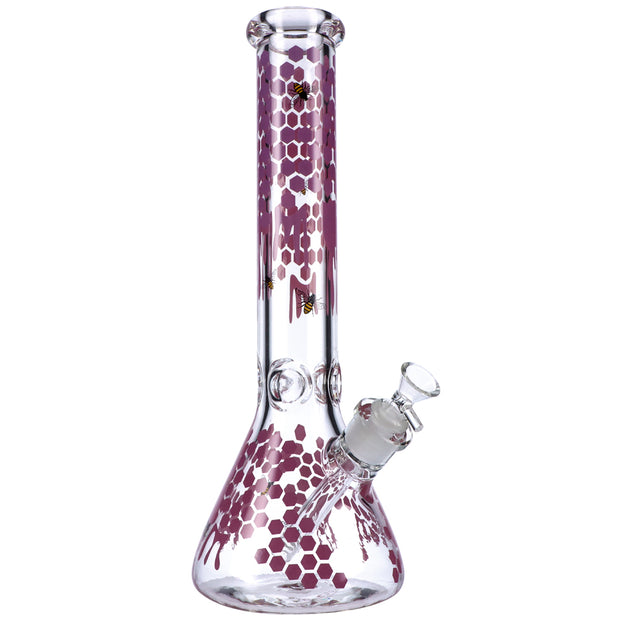 14Ó Honeycomb Beaker Water Pipe